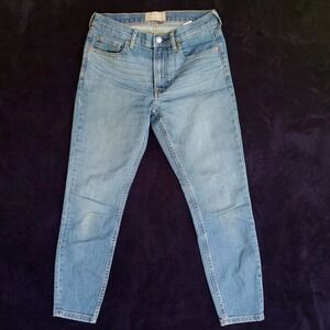 Everlane Blue Denim Ankle Jeans‎ Size 27 Light Wash High Rise
